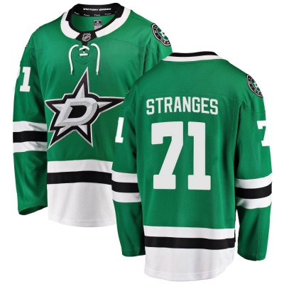 Men's Antonio Stranges Dallas Stars Fanatics Branded Home Jersey - Breakaway Green