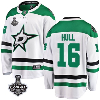 Men's Brett Hull Dallas Stars Fanatics Branded Away 2020 Stanley Cup Final Bound Jersey - Breakaway White