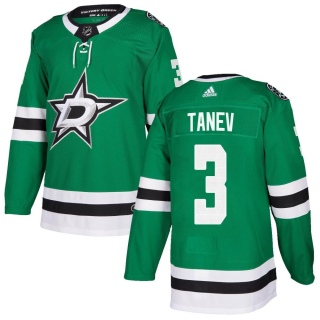 Men's Chris Tanev Dallas Stars Adidas Home Jersey - Authentic Green