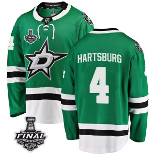 Men's Craig Hartsburg Dallas Stars Fanatics Branded Home 2020 Stanley Cup Final Bound Jersey - Breakaway Green
