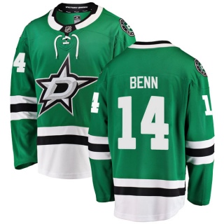 Men's Jamie Benn Dallas Stars Fanatics Branded Home Jersey - Breakaway Green