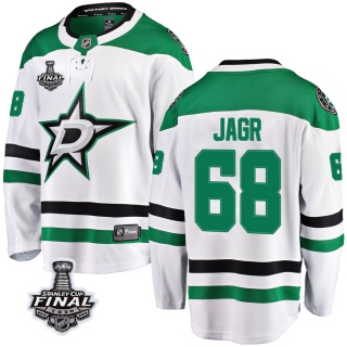 Men's Jaromir Jagr Dallas Stars Fanatics Branded Away 2020 Stanley Cup Final Bound Jersey - Breakaway White