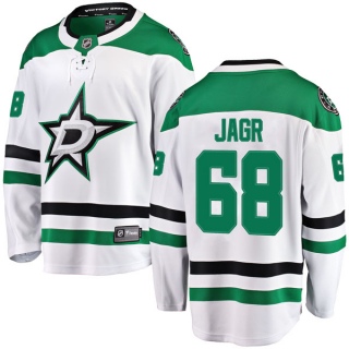 Men's Jaromir Jagr Dallas Stars Fanatics Branded Away Jersey - Breakaway White