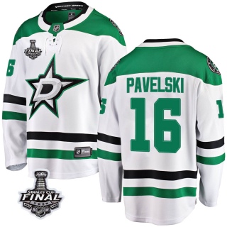 Men's Joe Pavelski Dallas Stars Fanatics Branded Away 2020 Stanley Cup Final Bound Jersey - Breakaway White