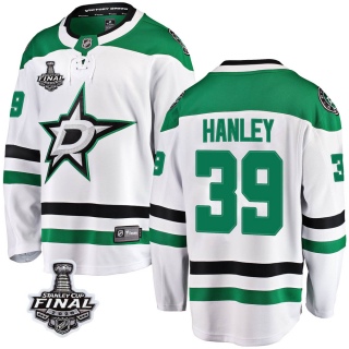 Men's Joel Hanley Dallas Stars Fanatics Branded Away 2020 Stanley Cup Final Bound Jersey - Breakaway White