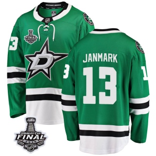 Men's Mattias Janmark Dallas Stars Fanatics Branded Home 2020 Stanley Cup Final Bound Jersey - Breakaway Green