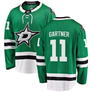 Men's Mike Gartner Dallas Stars Fanatics Branded Home Jersey - Breakaway Green