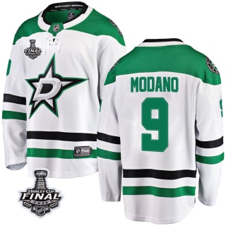 Men's Mike Modano Dallas Stars Fanatics Branded Away 2020 Stanley Cup Final Bound Jersey - Breakaway White