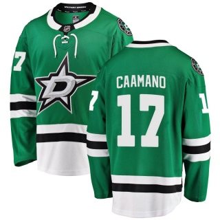 Men's Nick Caamano Dallas Stars Fanatics Branded Home Jersey - Breakaway Green