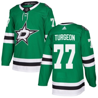 Men's Pierre Turgeon Dallas Stars Adidas Home Jersey - Authentic Green