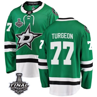 Men's Pierre Turgeon Dallas Stars Fanatics Branded Home 2020 Stanley Cup Final Bound Jersey - Breakaway Green