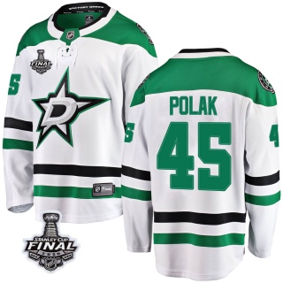 Men's Roman Polak Dallas Stars Fanatics Branded Away 2020 Stanley Cup Final Bound Jersey - Breakaway White