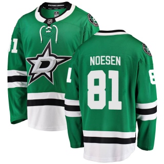 Men's Stefan Noesen Dallas Stars Fanatics Branded Home Jersey - Breakaway Green