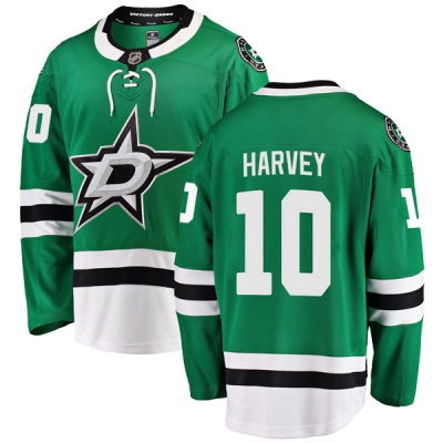 Men's Todd Harvey Dallas Stars Fanatics Branded Home Jersey - Breakaway Green