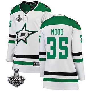 Women's Andy Moog Dallas Stars Fanatics Branded Away 2020 Stanley Cup Final Bound Jersey - Breakaway White