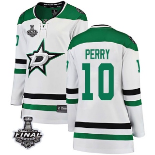 Women's Corey Perry Dallas Stars Fanatics Branded Away 2020 Stanley Cup Final Bound Jersey - Breakaway White