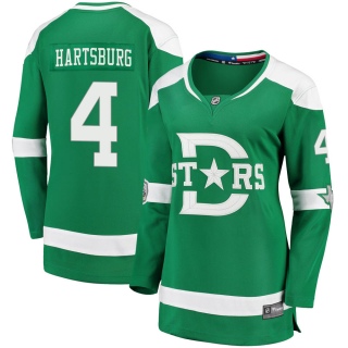 Women's Craig Hartsburg Dallas Stars Fanatics Branded 2020 Winter Classic Jersey - Breakaway Green
