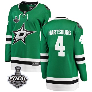 Women's Craig Hartsburg Dallas Stars Fanatics Branded Home 2020 Stanley Cup Final Bound Jersey - Breakaway Green