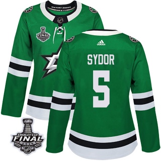 Women's Darryl Sydor Dallas Stars Adidas Home 2020 Stanley Cup Final Bound Jersey - Authentic Green