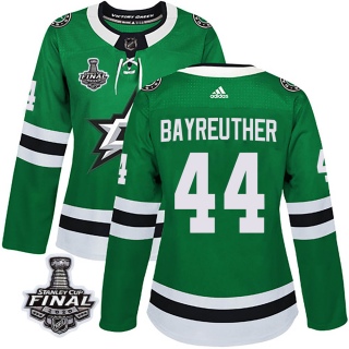 Women's Gavin Bayreuther Dallas Stars Adidas Home 2020 Stanley Cup Final Bound Jersey - Authentic Green