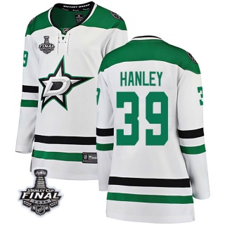 Women's Joel Hanley Dallas Stars Fanatics Branded Away 2020 Stanley Cup Final Bound Jersey - Breakaway White