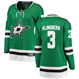 Women's John Klingberg Dallas Stars Fanatics Branded Home Jersey - Breakaway Green