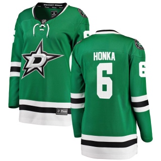 Women's Julius Honka Dallas Stars Fanatics Branded Home Jersey - Breakaway Green