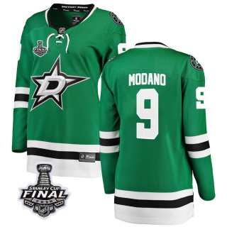 Women's Mike Modano Dallas Stars Fanatics Branded Home 2020 Stanley Cup Final Bound Jersey - Breakaway Green