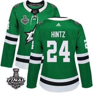 Women's Roope Hintz Dallas Stars Adidas Home 2020 Stanley Cup Final Bound Jersey - Authentic Green