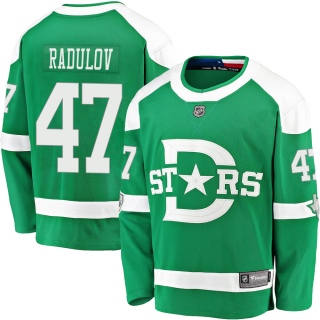 Youth Alexander Radulov Dallas Stars Fanatics Branded 2020 Winter Classic Jersey - Breakaway Green