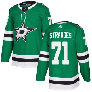 Youth Antonio Stranges Dallas Stars Adidas Home Jersey - Authentic Green