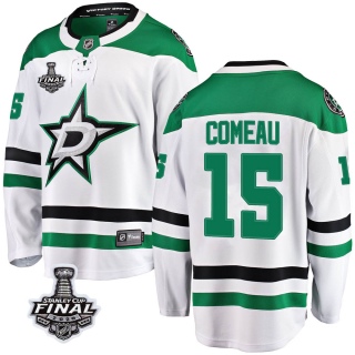 Youth Blake Comeau Dallas Stars Fanatics Branded Away 2020 Stanley Cup Final Bound Jersey - Breakaway White