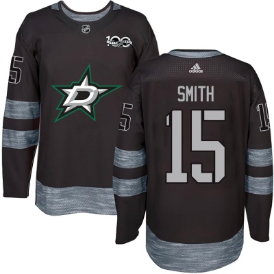 Youth Bobby Smith Dallas Stars 1917- 100th Anniversary Jersey - Authentic Black