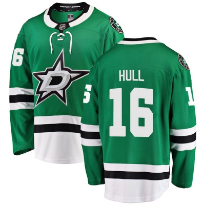 Youth Brett Hull Dallas Stars Fanatics Branded Home Jersey - Breakaway Green