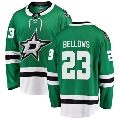 Youth Brian Bellows Dallas Stars Fanatics Branded Home Jersey - Breakaway Green