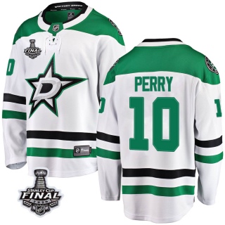 Youth Corey Perry Dallas Stars Fanatics Branded Away 2020 Stanley Cup Final Bound Jersey - Breakaway White