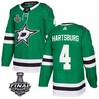 Youth Craig Hartsburg Dallas Stars Adidas Home 2020 Stanley Cup Final Bound Jersey - Authentic Green