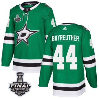 Youth Gavin Bayreuther Dallas Stars Adidas Home 2020 Stanley Cup Final Bound Jersey - Authentic Green