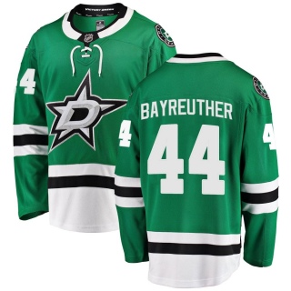 Youth Gavin Bayreuther Dallas Stars Fanatics Branded Home Jersey - Breakaway Green