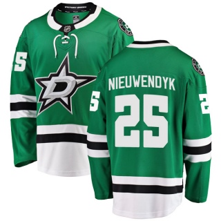 Youth Joe Nieuwendyk Dallas Stars Fanatics Branded Home Jersey - Breakaway Green
