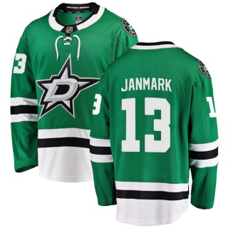Youth Mattias Janmark Dallas Stars Fanatics Branded Home Jersey - Breakaway Green