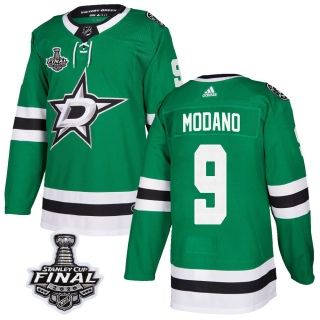 Youth Mike Modano Dallas Stars Adidas Home 2020 Stanley Cup Final Bound Jersey - Authentic Green