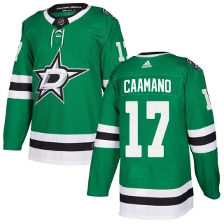 Youth Nick Caamano Dallas Stars Adidas Home Jersey - Authentic Green
