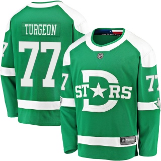 Youth Pierre Turgeon Dallas Stars Fanatics Branded 2020 Winter Classic Jersey - Breakaway Green
