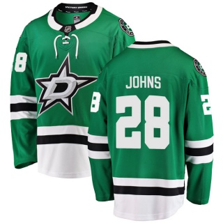 Youth Stephen Johns Dallas Stars Fanatics Branded Home Jersey - Breakaway Green