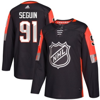 Youth Tyler Seguin Dallas Stars Adidas 2018 All-Star Central Division Jersey - Authentic Black